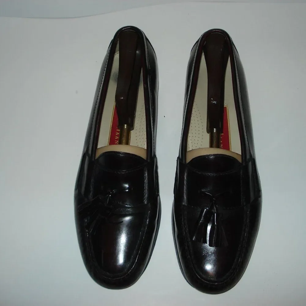 Men's Cole Haan 10 C Loafers Used Shoes Tassel